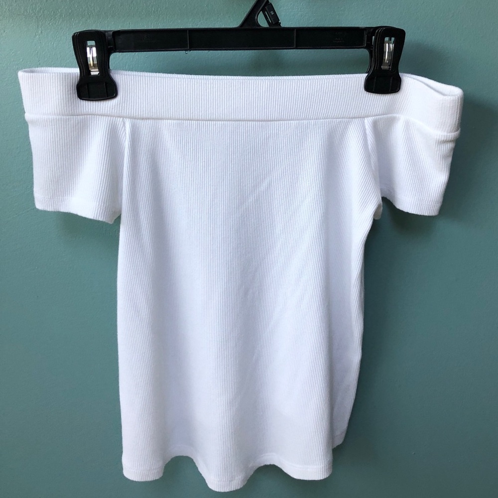 Pacsun Me to We Off the shoulder White top